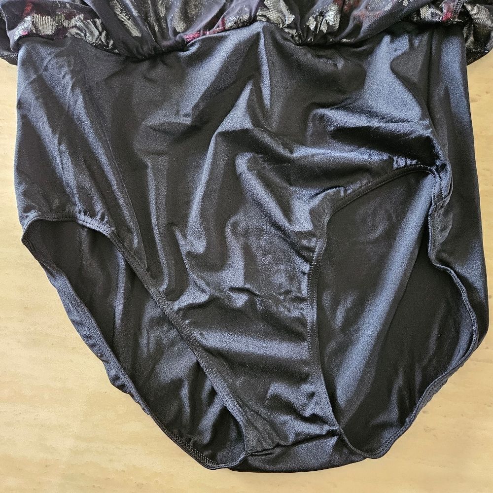 Weissman NWOT adult XXL floral dance costume lyrical contemporary tap solo - Picture 12 of 13